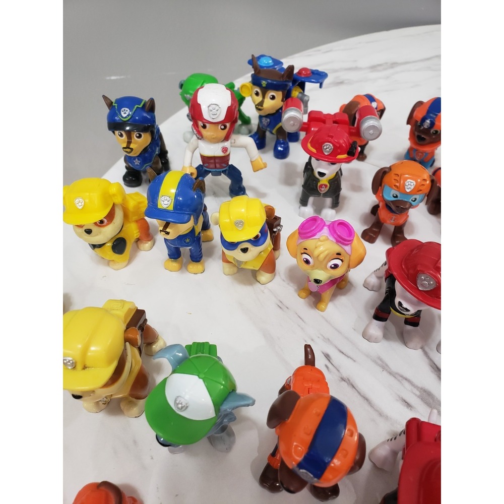 Lot 50 Paw Patrol Figures Rider Chase Marshall Skye Everest Zuma Mixed #3 - Picture 8 of 14